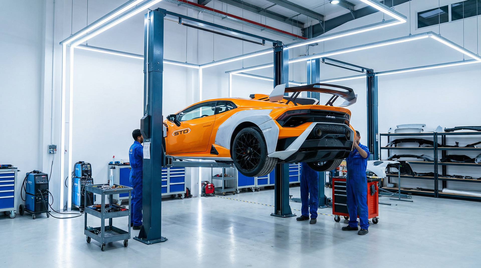 蘑菇视频改装视频-宽体套件安装视频教程